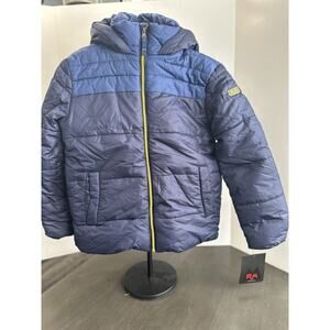 RM 1958 by Mrosemont Samuel Hooded Performance Puffer Jacket Boys 10/12 NWT